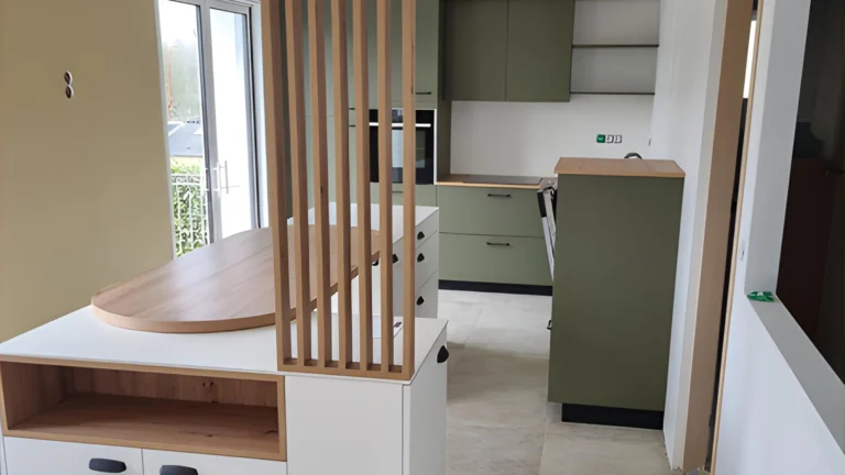 rénovation intérieure d'une cuisine par activ travaux vitré etrelles